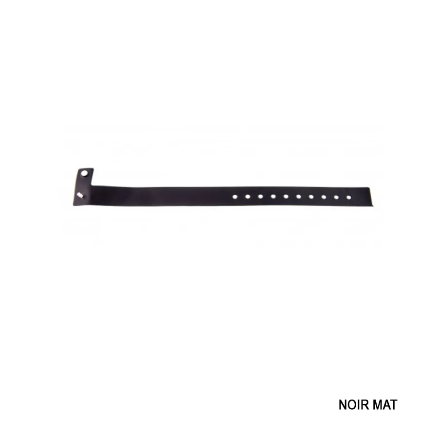 bracelet vinyle noir