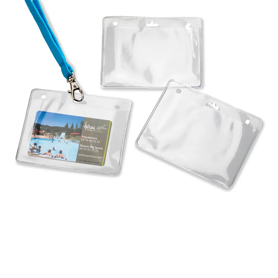 porte badge horizontal