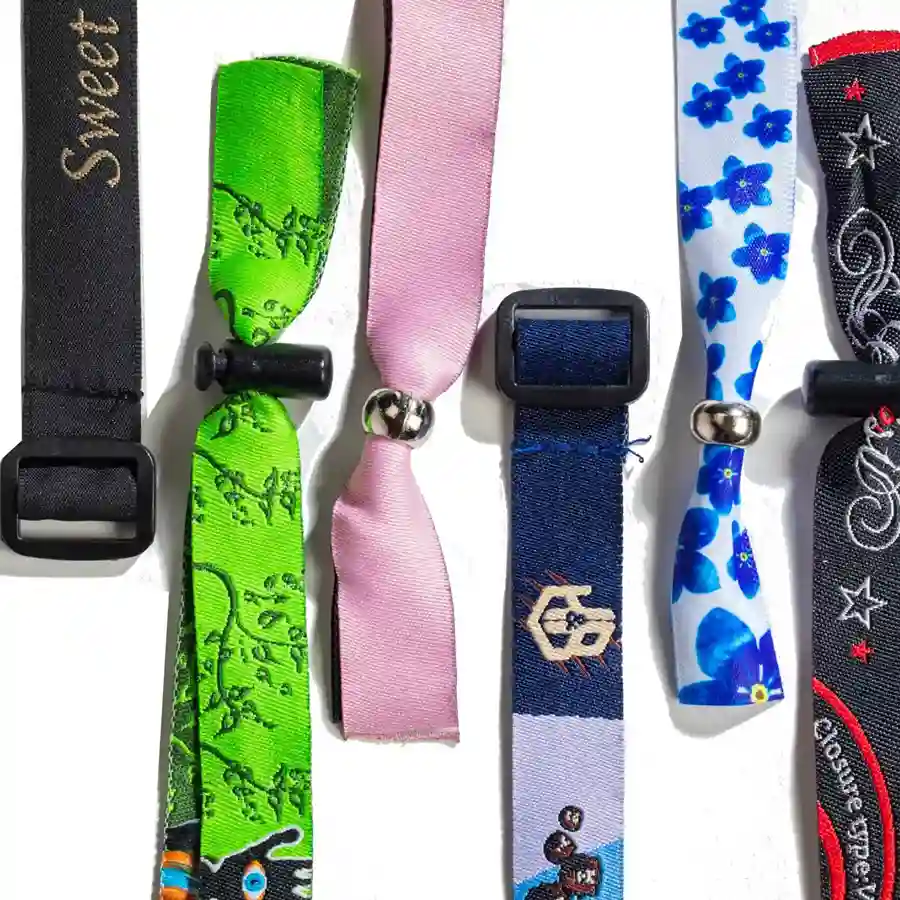 Bracelet tissu personnalisé