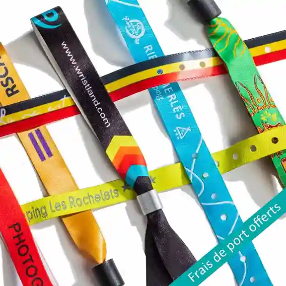 Bracelet tissu personnalisé