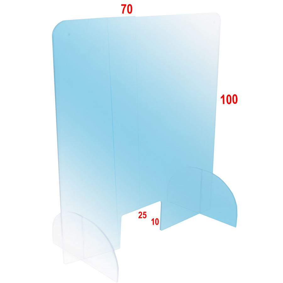 Vitrine de protection hauteur 100cm