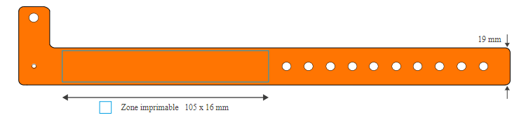 bracelet vinyle personnalisé