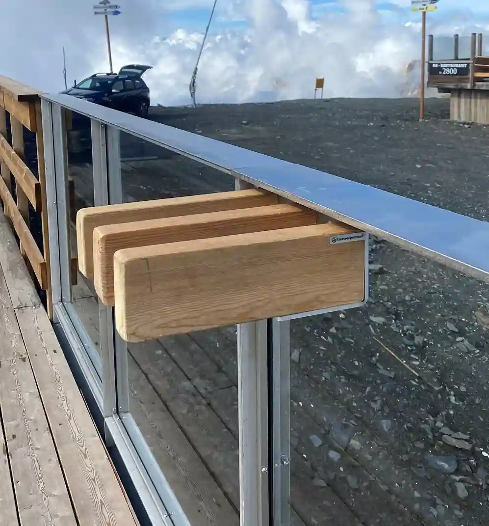 rack mural en situation