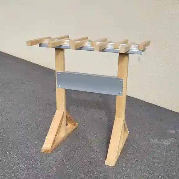 rack à ski mélèze