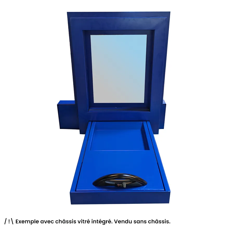 passe document façade blindé interphonie