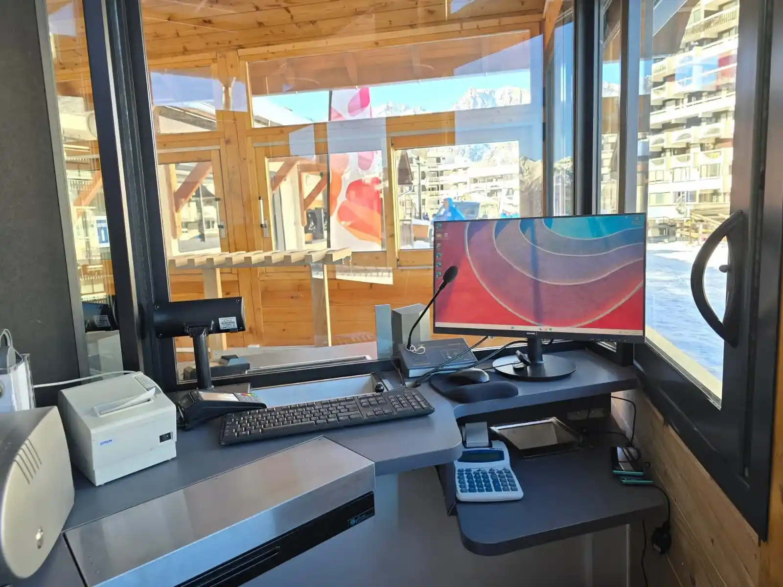 guichet d'accueil - poste de travail agent