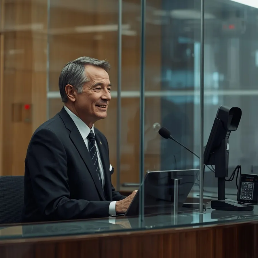 interphone pour guichet - le cas d'une ambassade