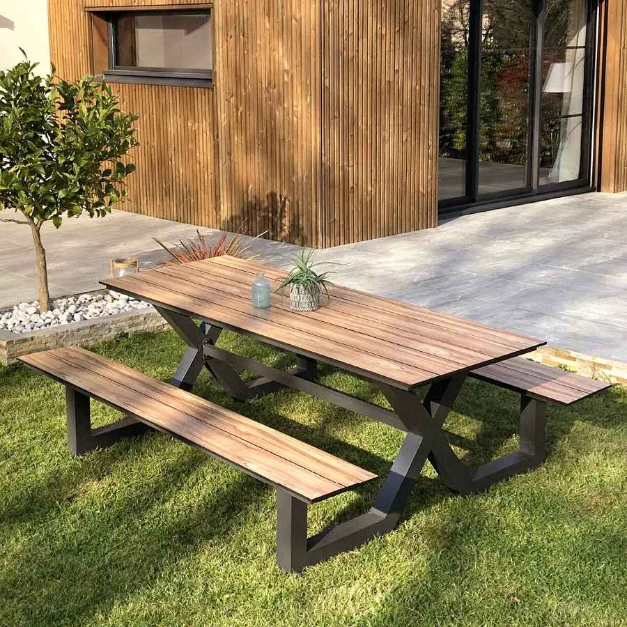 table pique nique en situation