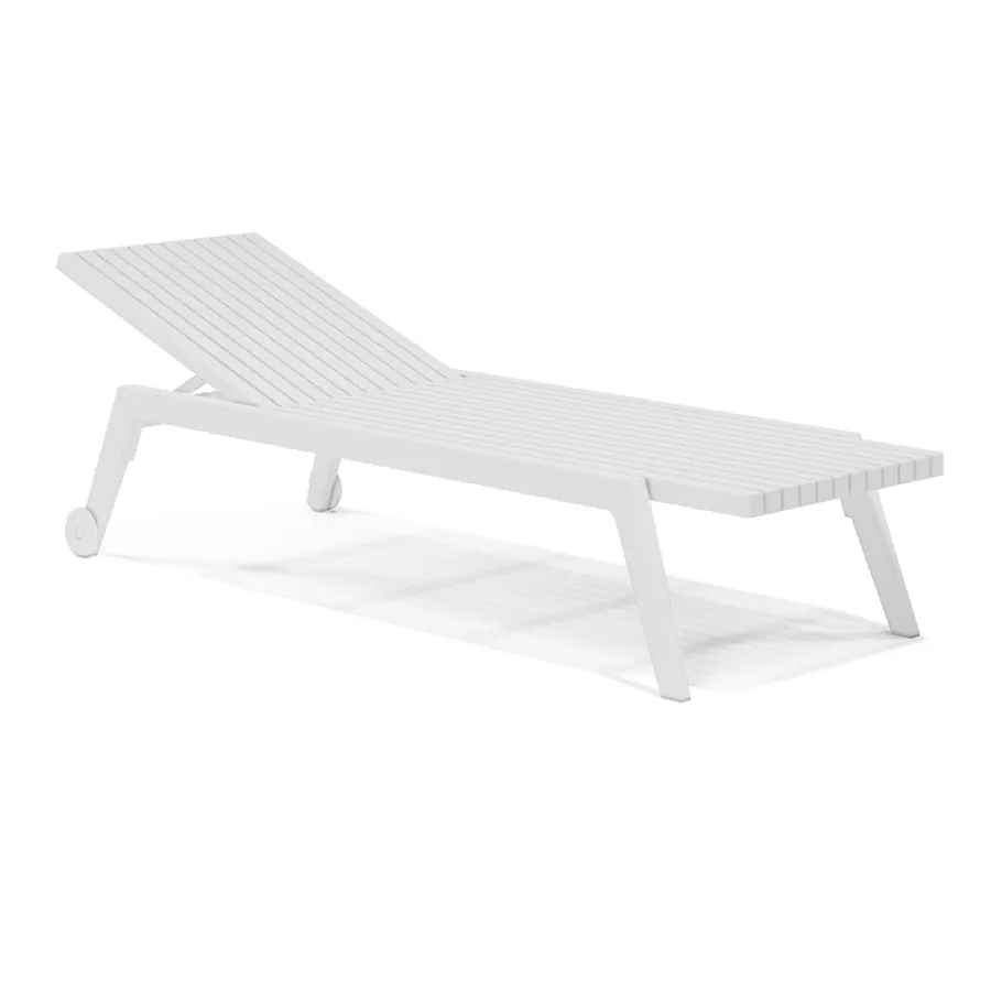 bain de soleil coloris blanc