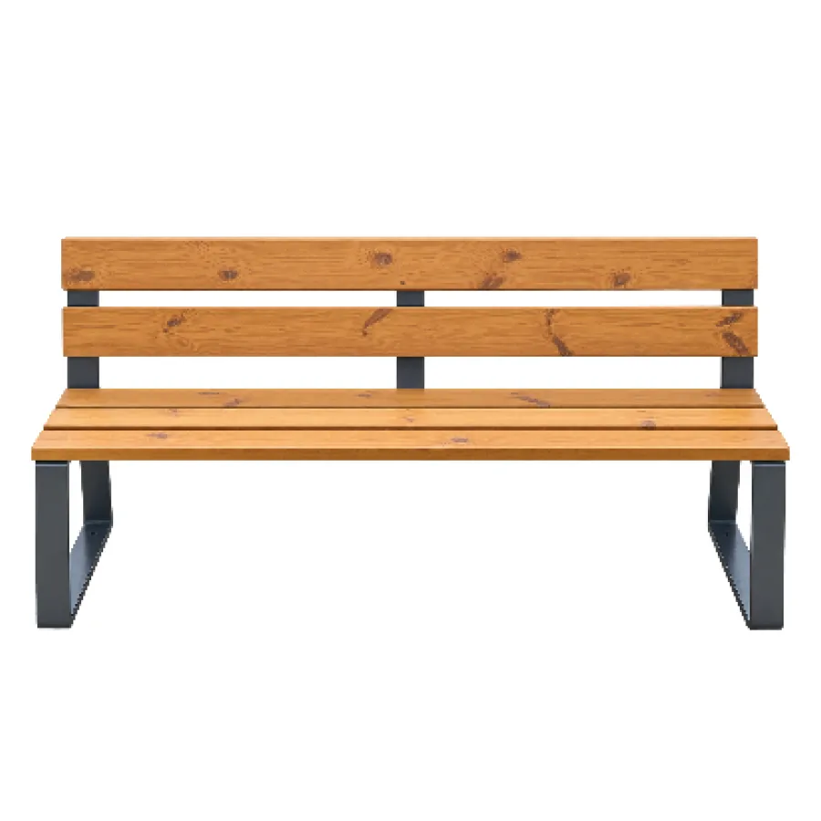 banc avec dossier