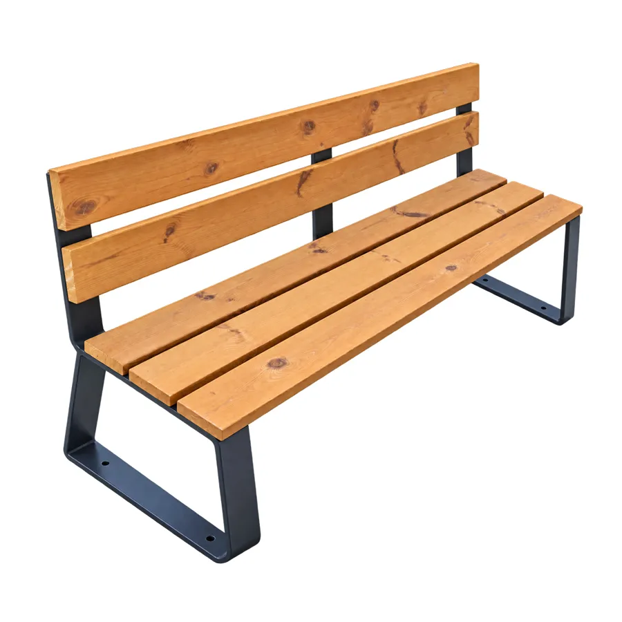 banc avec dossier