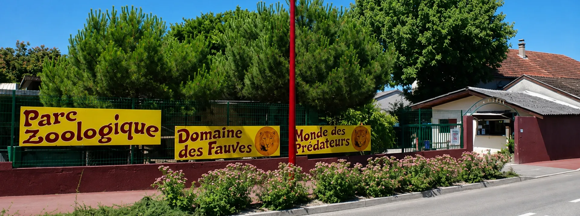aménager caisse billetterie - exemple du domaine des fauves