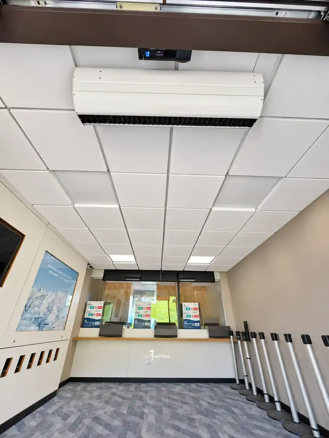 correction acoustique avec dalle plafond